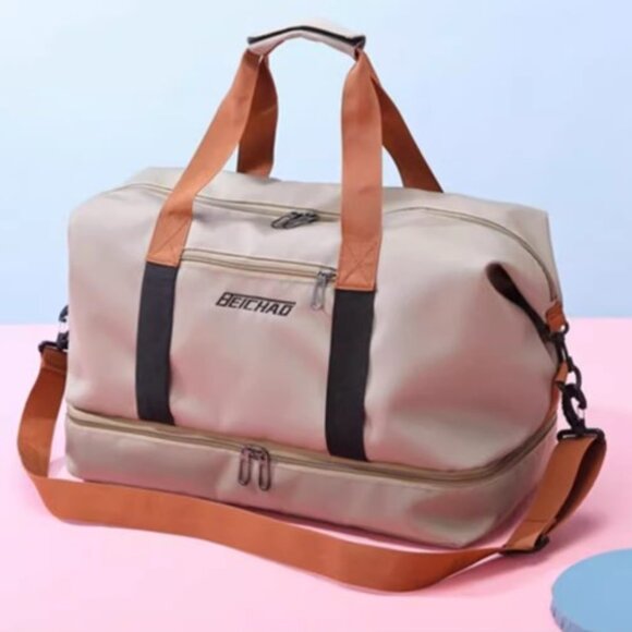 NEW! Duffle Bag Travel Handbag Gym Bag Weekender Carry On Overnight Bags - Picture 6 of 12